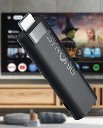 Strong Leap Nova, stick Google TV 4K boosté à l'intelligence artificielle pour upscaler&nbsp;la&nbsp;HD