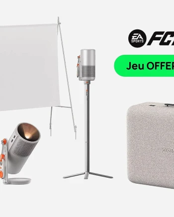 Bons plans > Xgimi MoGo&nbsp;4 +&nbsp;jeu FC&nbsp;26 +&nbsp;pied batterie +&nbsp;écran 70" à 599&nbsp;€, soit ‑26%&nbsp;de&nbsp;remise