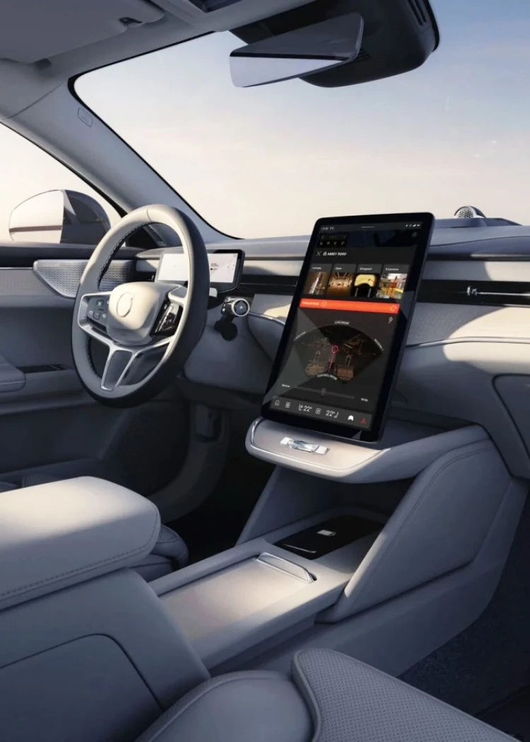 Volvo ES90 et EX60&nbsp;: système audio Bowers &amp;&nbsp;Wilkins et mode Abbey Road&nbsp;Studios
