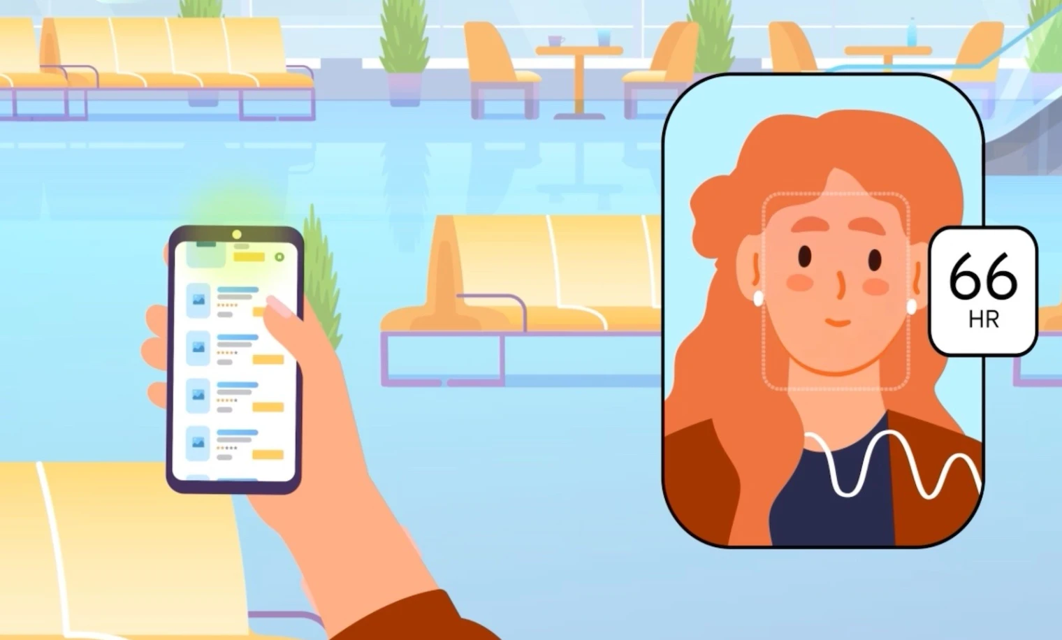 Mesure du rythme cardiaque, il suffira d’un selfie