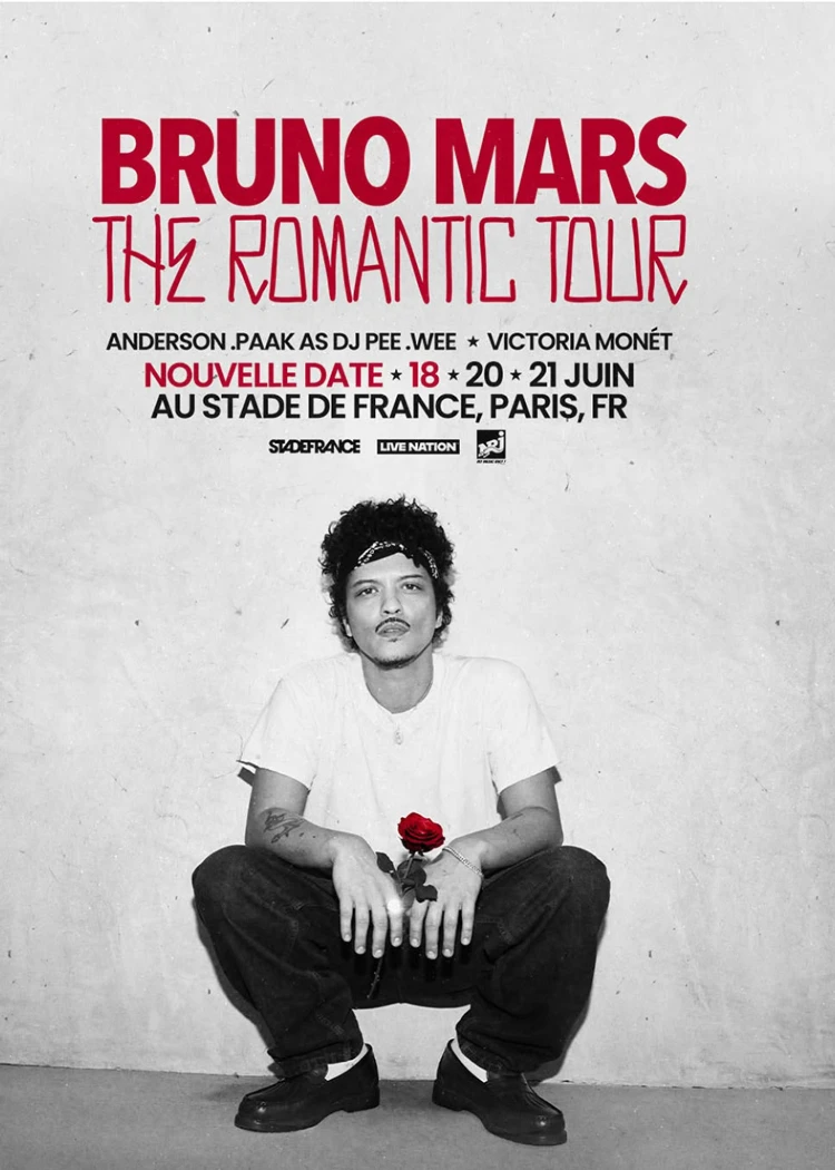 Bruno Mars au Stade de France, on&nbsp;y&nbsp;était