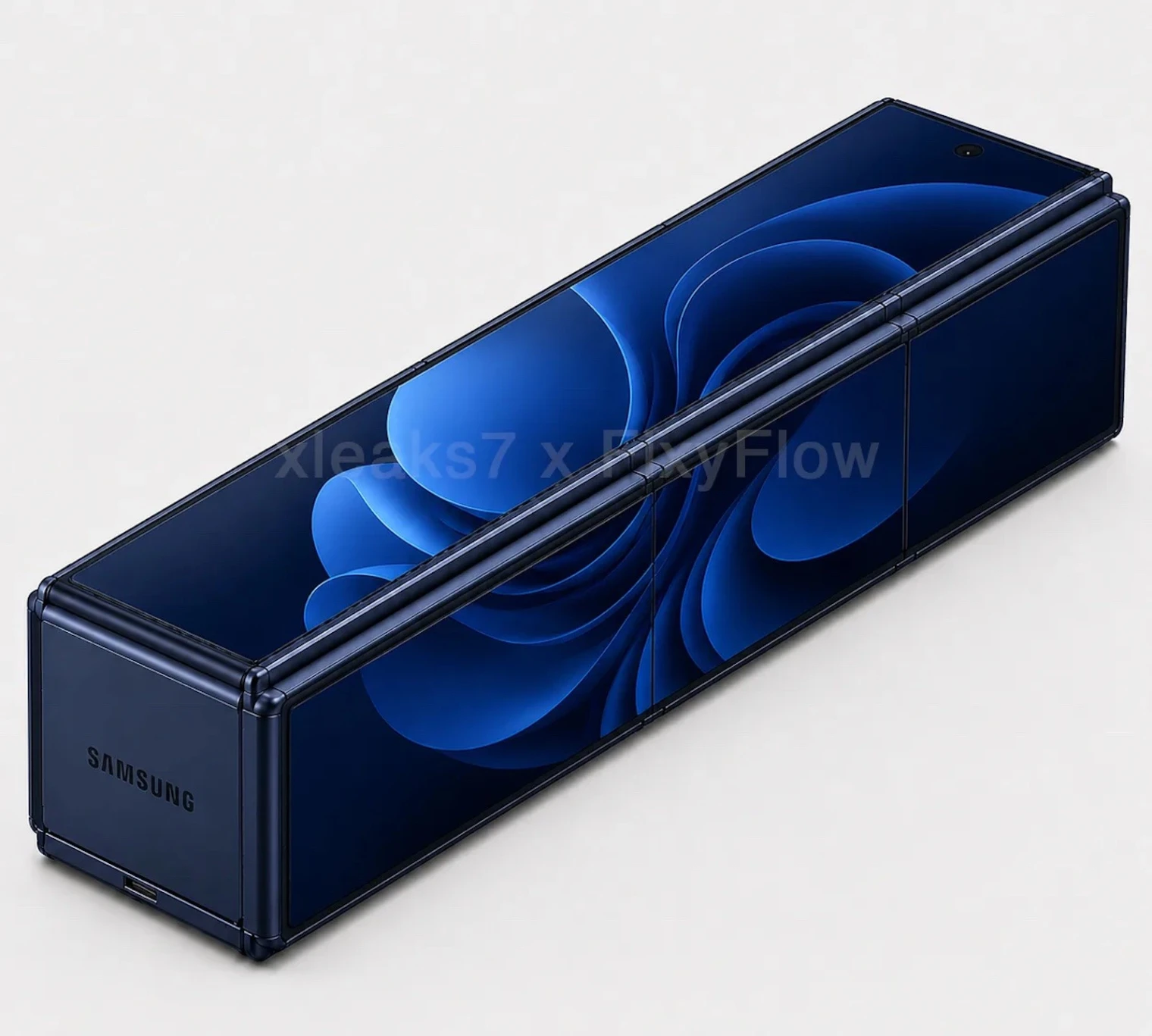 Samsung, un brevet dévoile un concept d'écran hybride mi-brique mi-tablette