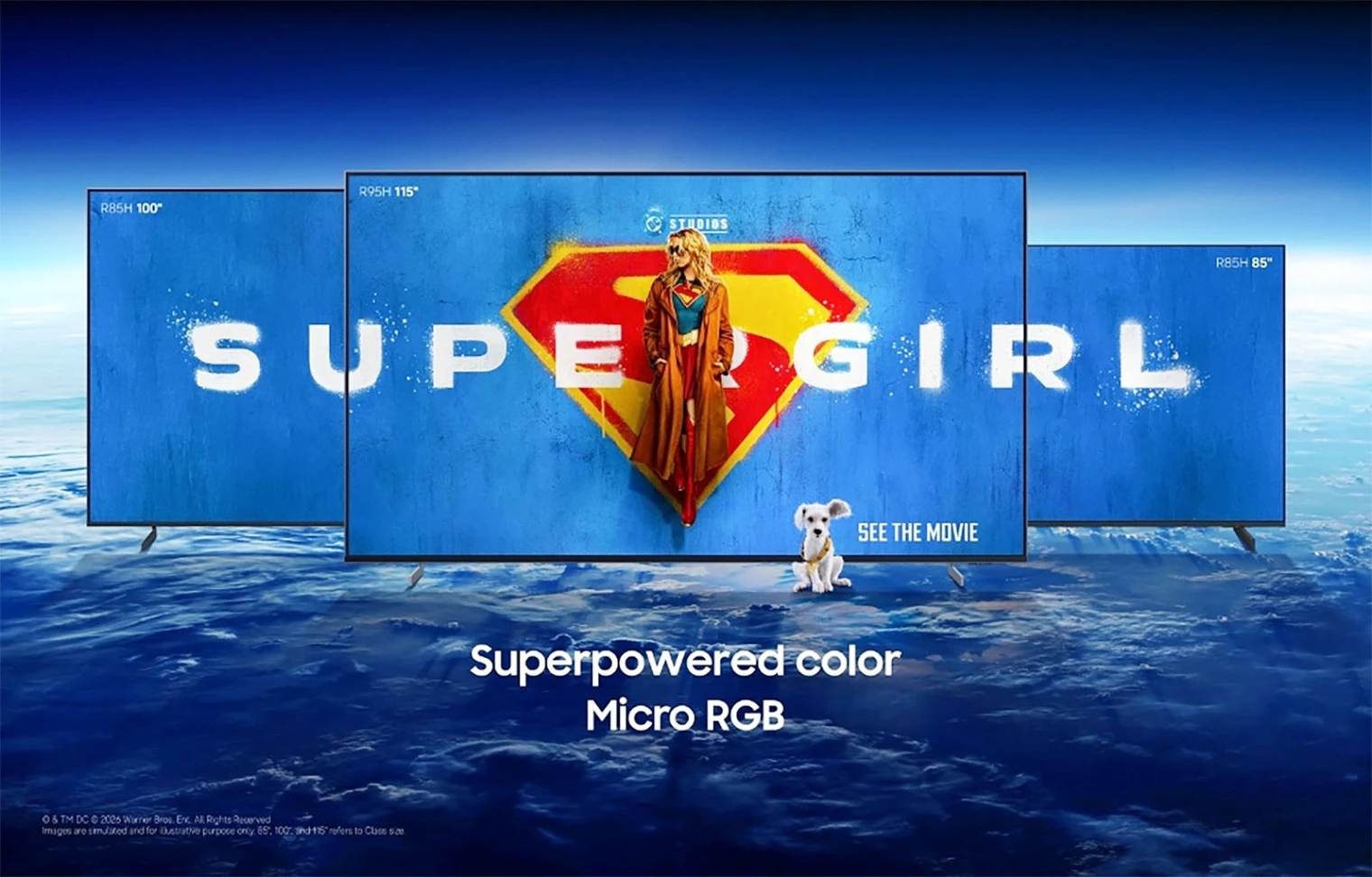 Samsung Art Store : Supergirl s’élance sur les Smart TV via 15 œuvres numériques