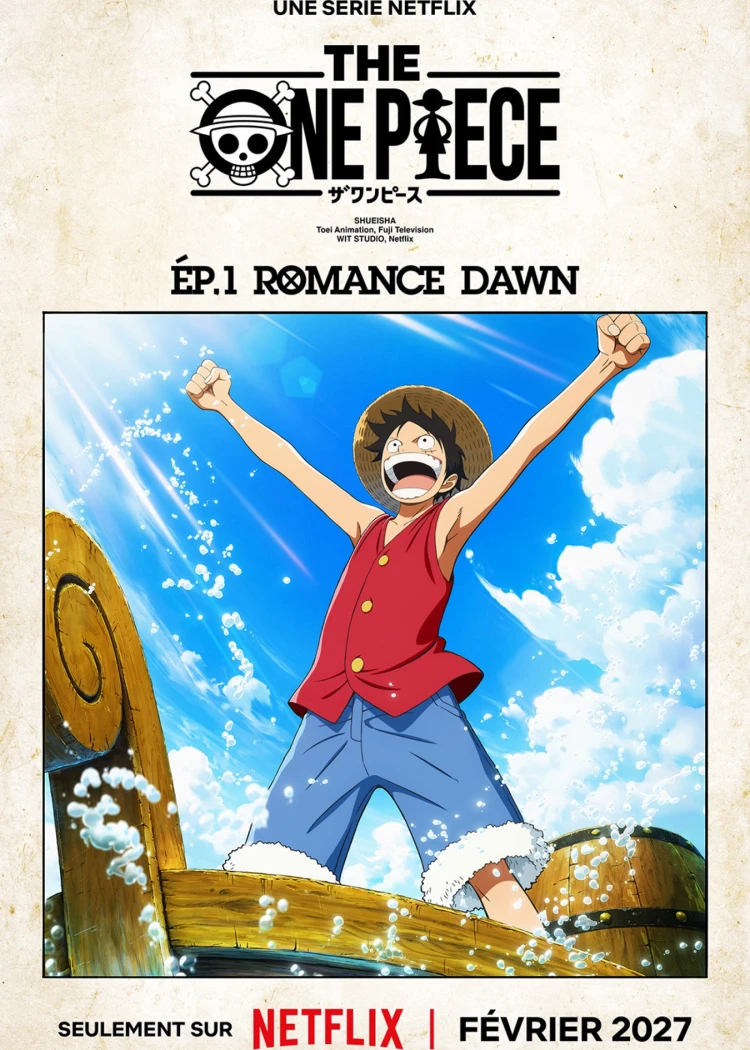 The One Piece&nbsp;: trailer et date pour la version anime&nbsp;Netflix