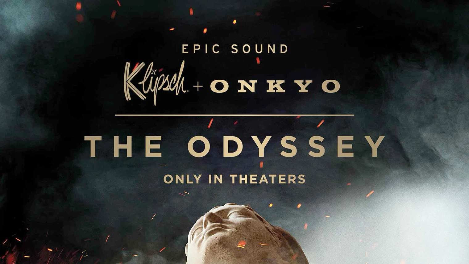 Klipsch et Onkyo, partenaires audio officiels du film The Odyssey de Christopher Nolan