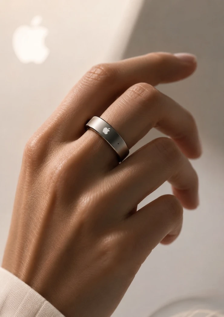 Apple : l'iRing, une bague connectée dédiée à la santé en développement
