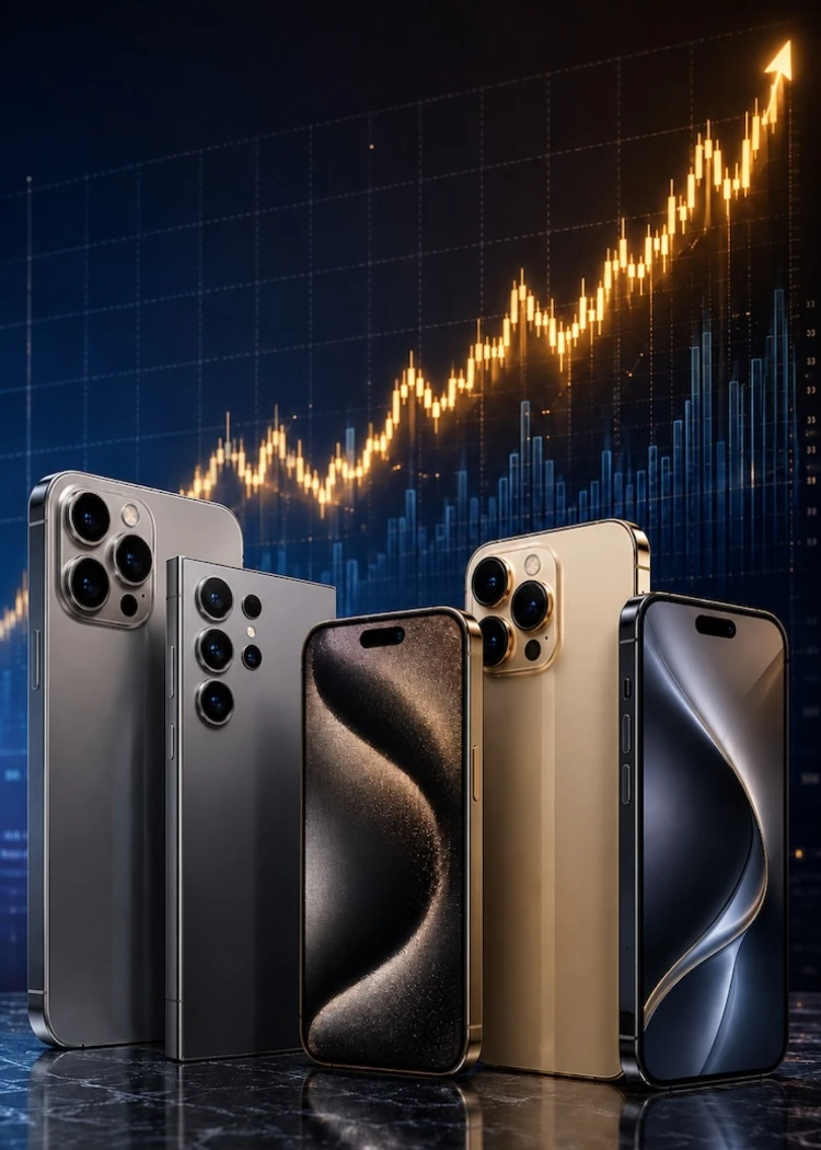 Marché smartphones&nbsp;: le prix moyen en hausse historique de plus de 20%&nbsp;en&nbsp;2026