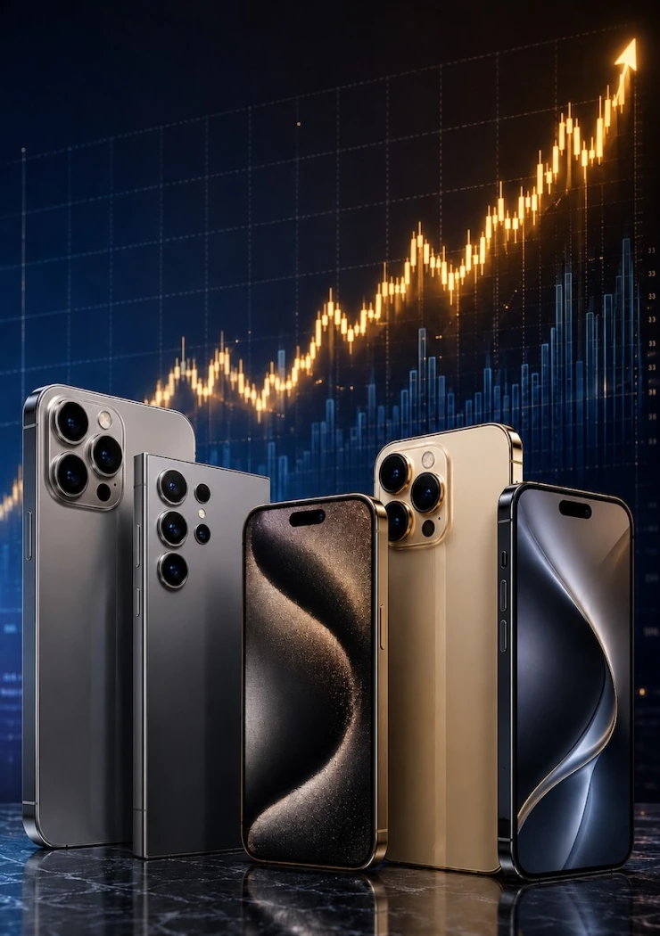 Marché smartphones : le prix moyen en hausse historique de plus de 20% en 2026