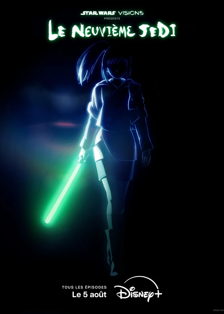 Star Wars&nbsp;: Visions fait des petits avec la série Le&nbsp;neuvième&nbsp;Jedi