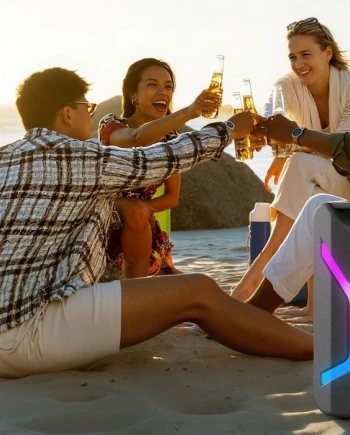 Enceinte festive Ultimea Go Jerry Can&nbsp;360°&nbsp;: le plein de décibels avec 300&nbsp;W de&nbsp;puissance