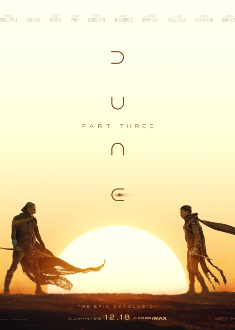 Dune troisième partie&nbsp;: bande-annonce officielle intense pour la&nbsp;conclusion
