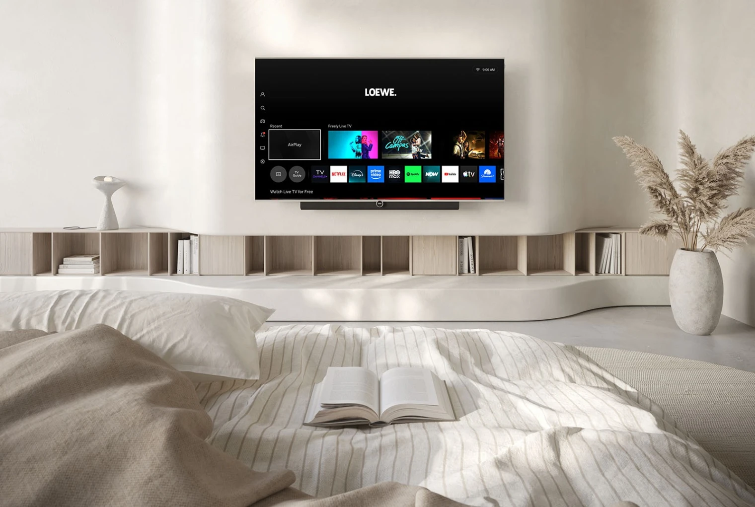 TV Oled Loewe Antares : design sur mesure, 4K 144 Hz et son évolutif