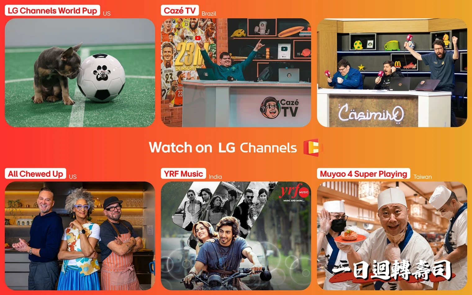 LG Channels : 5 000 chaînes gratuites et une croissance explosive pour le service Fast