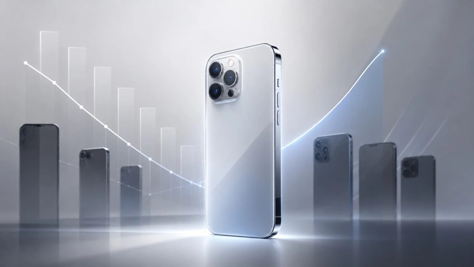 Le marché du smartphone s’écroule, Apple rigole