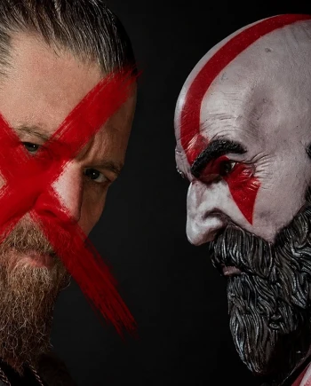 Série God of War, accident sur le plateau, Kratos&nbsp;remplacé