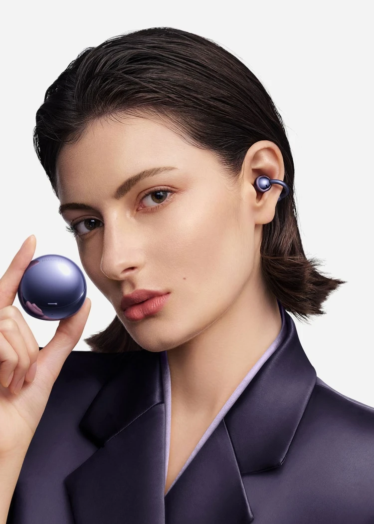Écouteurs True Wireless Huawei FreeClip 2&nbsp;S&nbsp;: design Open‑ear, IA et boîte&nbsp;à&nbsp;bijoux