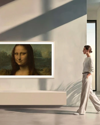 La Joconde et 50 chefs‑d'œuvre du Louvre débarquent sur l'Art Store des&nbsp;TV&nbsp;Samsung