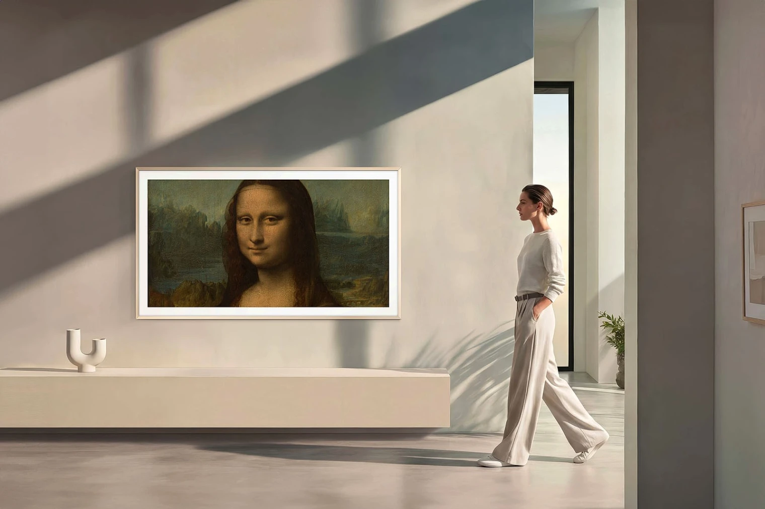 La Joconde et 50 chefs-d'œuvre du Louvre débarquent sur l'Art Store des TV Samsung