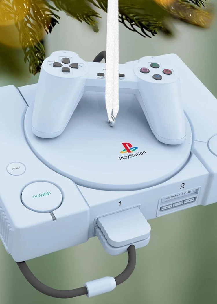 Décoration de Noël PlayStation, une réplique animée et sonore pour votre sapin par&nbsp;Hallmark