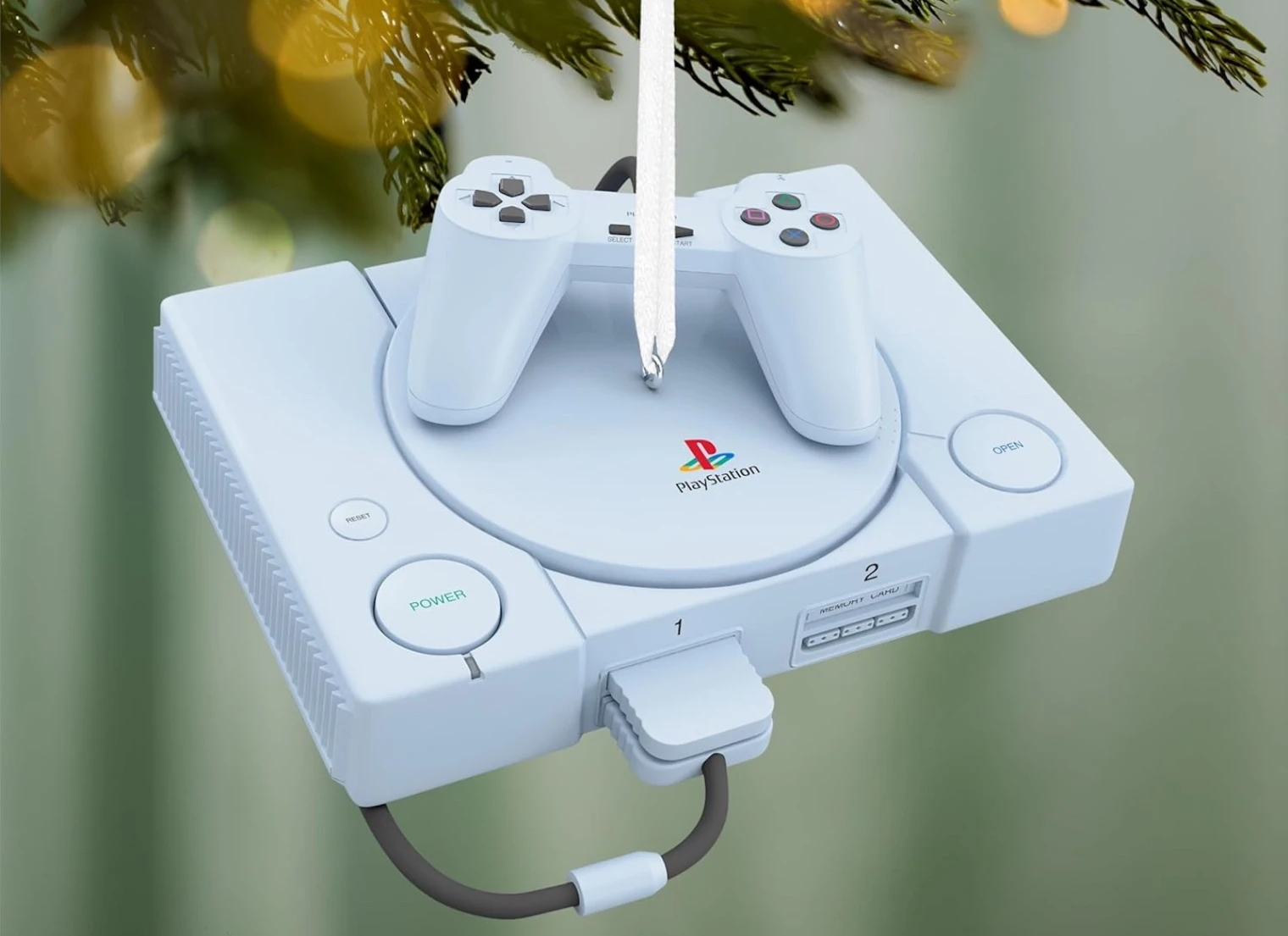 Décoration de Noël PlayStation, une réplique animée et sonore pour votre sapin par Hallmark