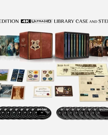 Harry Potter édition limitée&nbsp;: intégrale&nbsp;4K avec plein de surprises sous son&nbsp;Choixpeau&nbsp;!