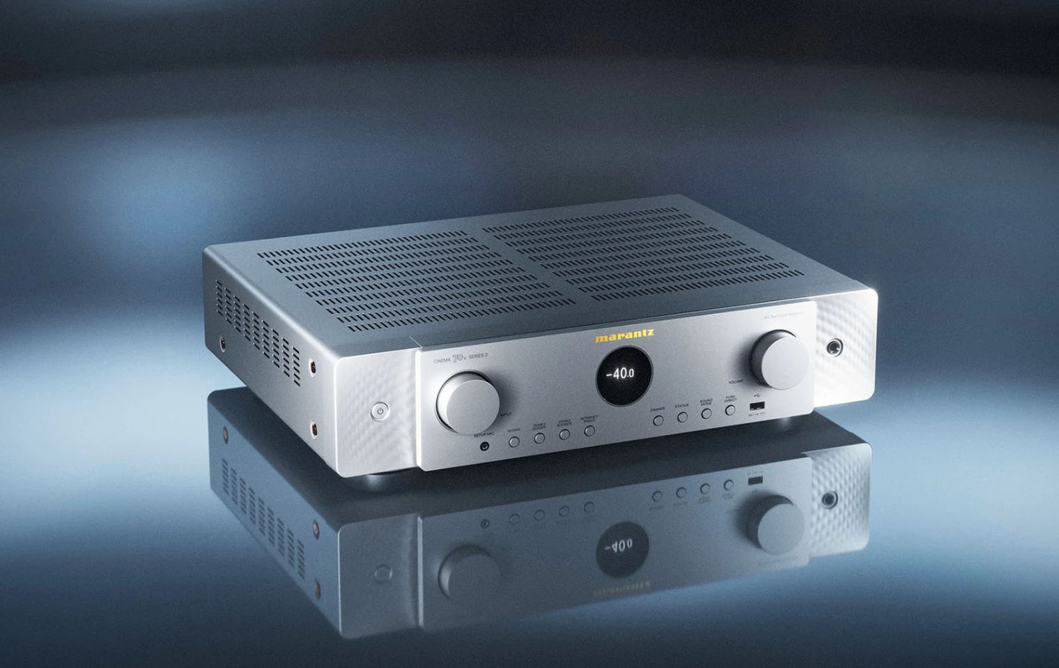 Marantz Cinema 70s Série 2 : ampli Home Cinéma Slim 7.2, 8K et calibrage Dirac Live