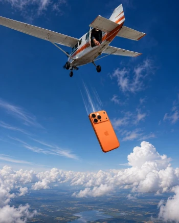 iPhone 17 Pro&nbsp;: il survit miraculeusement à une chute d'un kilomètre depuis&nbsp;un&nbsp;avion