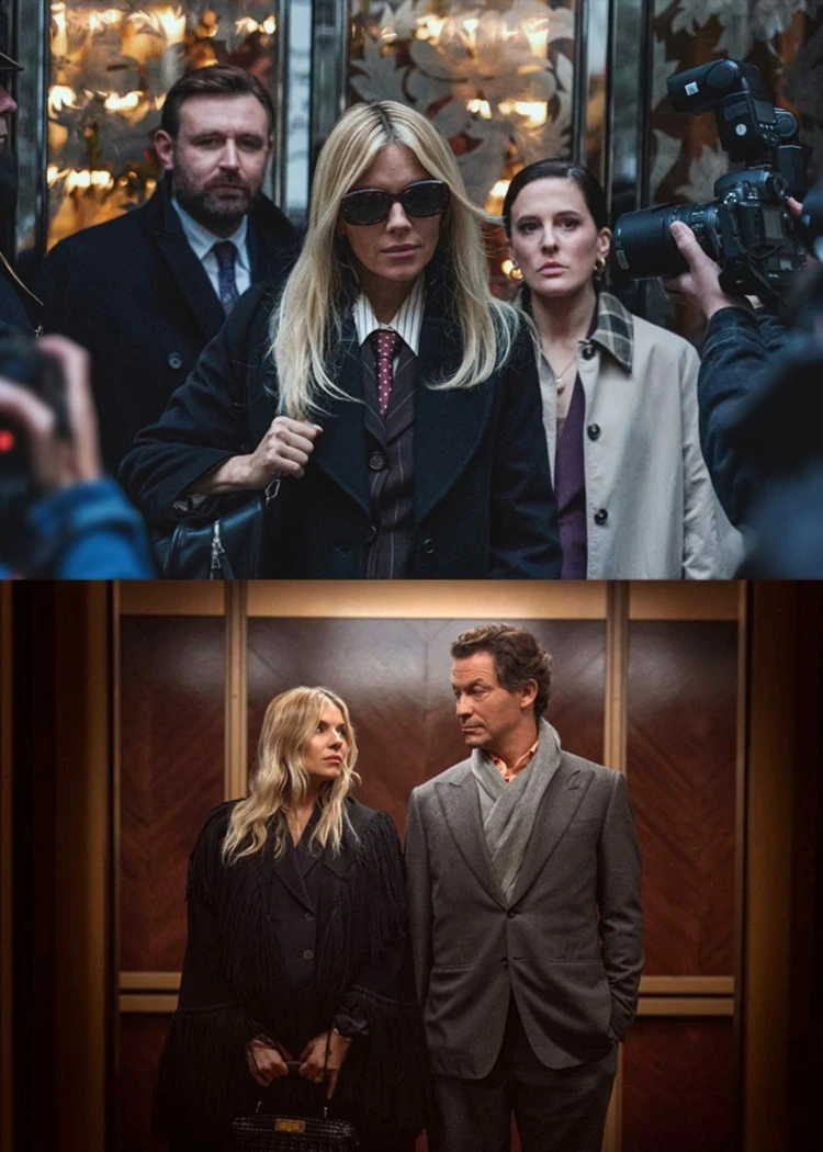 C'est la guerre entre Sienna Miller et Dominic West sur&nbsp;HBO&nbsp;Max