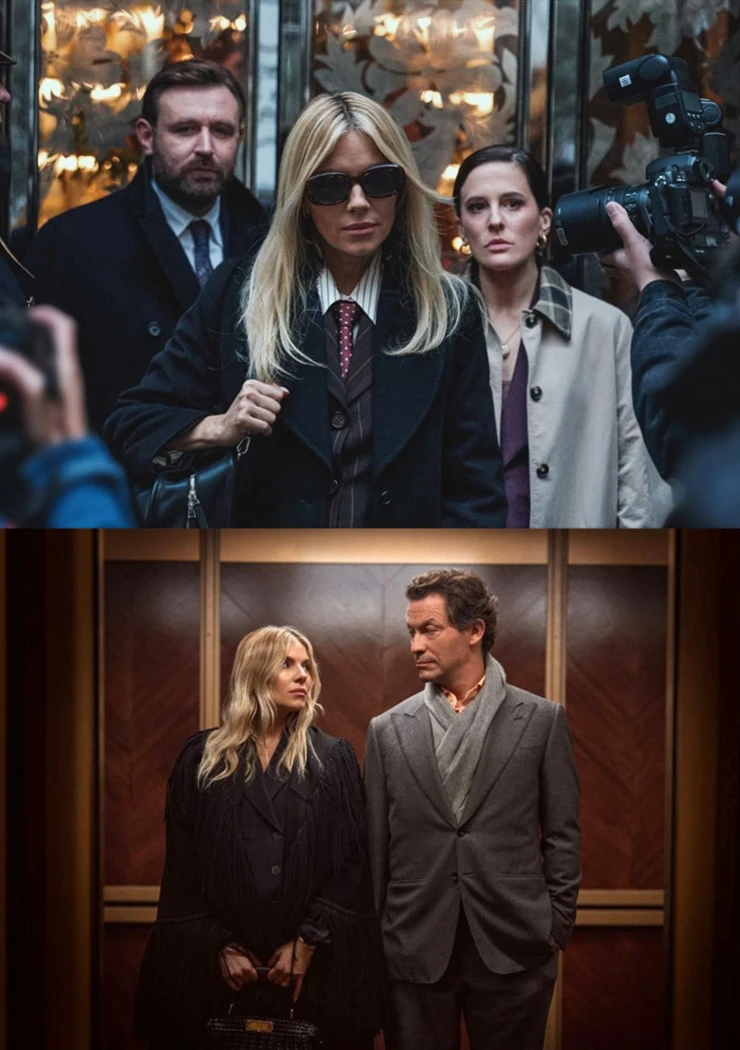 C'est la guerre entre Sienna Miller et Dominic West sur HBO Max