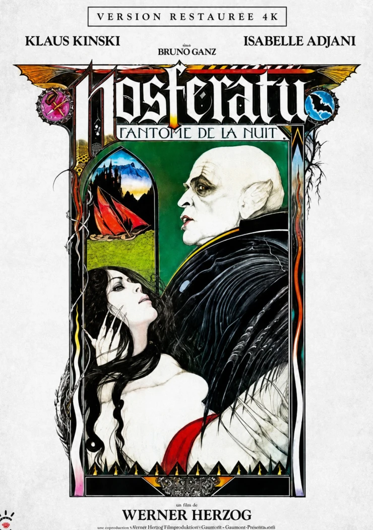 Klaus Kinski et Isabelle Adjani chez Werner Herzog, le retour de Nosferatu en 4K