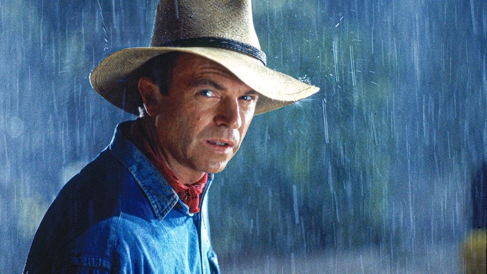  Sam Neill dans Jurassic Park © Universal