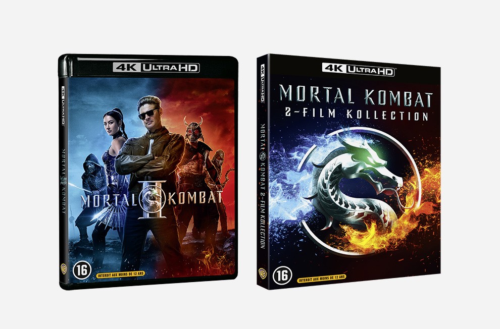 Les éditions 4K standard (à gauche) et 2 films (à droite)
