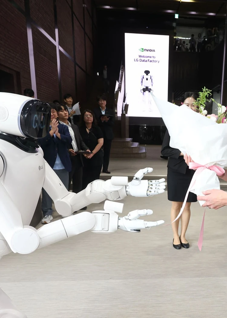Robots LG et IA nVidia&nbsp;: comment les deux géants s'allient‑ils pour conquérir nos&nbsp;salons&nbsp;?