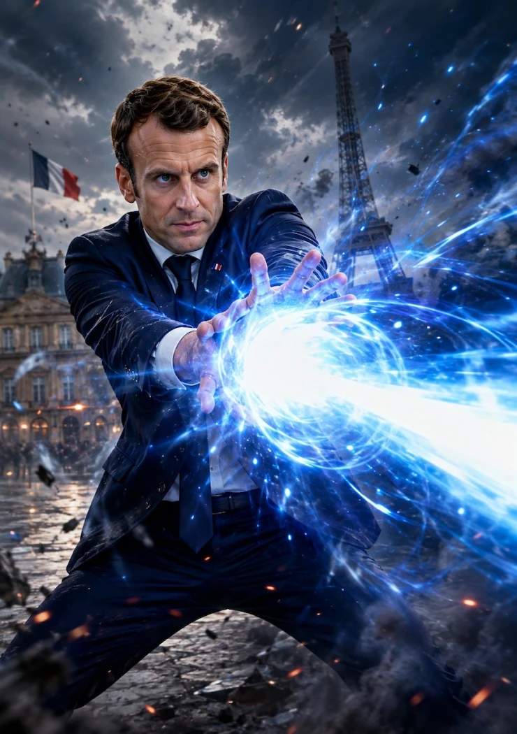 Un parc Dragon Ball Z aux portes de Paris, Macron est chaud