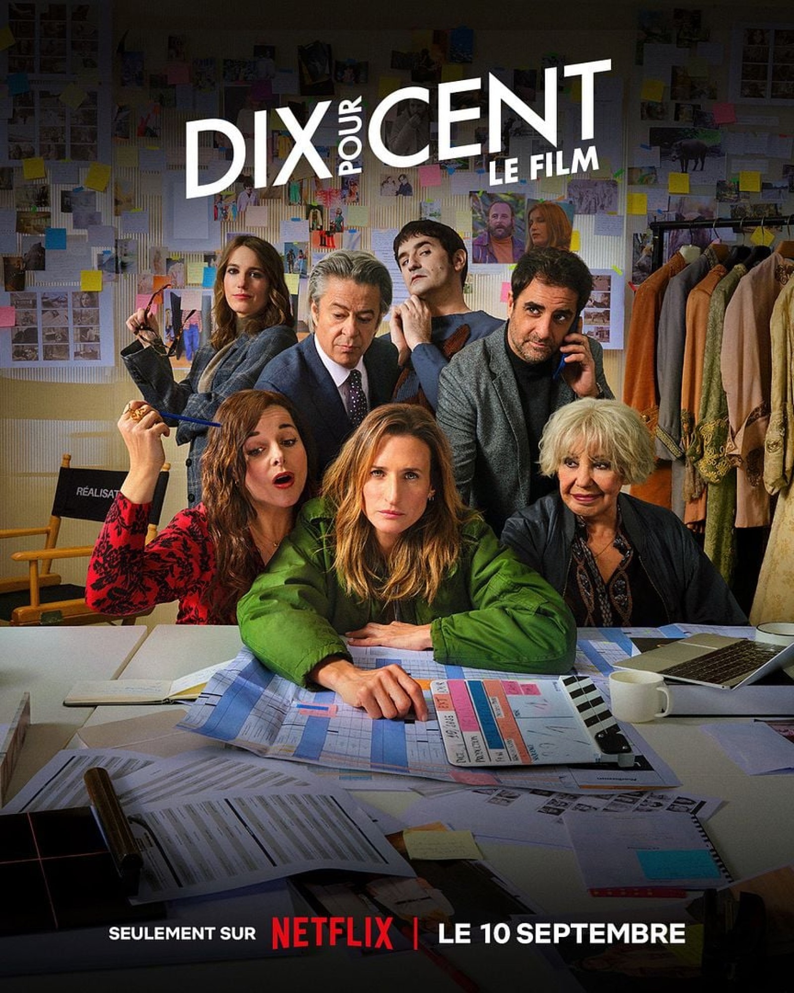 Dix pour cent : bande-annonce chargée avant la sortie du film Netflix