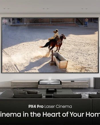 IFA 26 > Hisense PX4‑Pro&nbsp;: le vidéoprojecteur ultra‑courte focale TriChroma ultime pour le cinéma et&nbsp;le&nbsp;gaming&nbsp;?