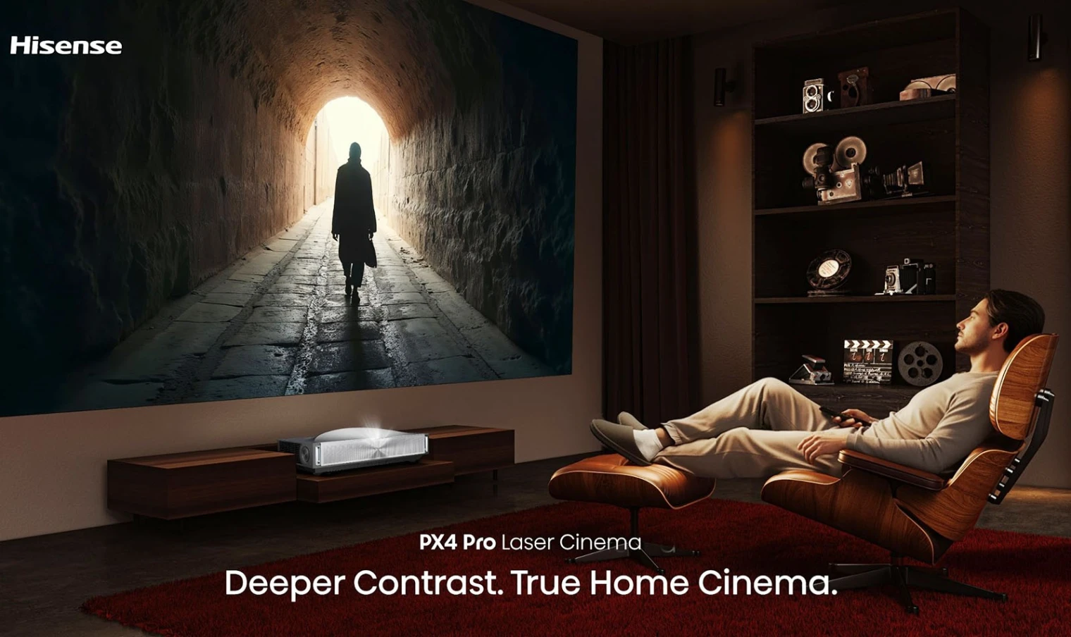 IFA 26 > Hisense PX4-Pro : 3 500 lumens, triple laser, son Devialet et Xbox Cloud Gaming