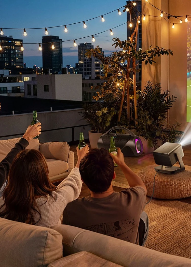 IFA 26 > Projecteur TriChroma Hisense C3&nbsp;Pro&nbsp;: 3&nbsp;000 lumens, Lens Shift et son&nbsp;Devialet&nbsp;2.1