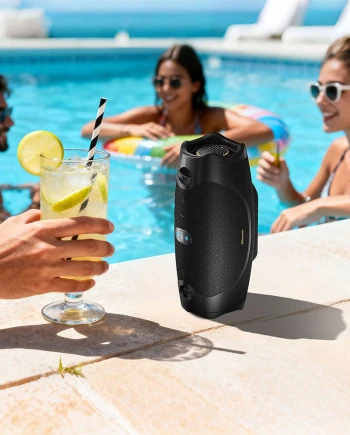 IFA 26 > Hisense FlexBoom&nbsp;: enceinte Bluetooth nomade, Auracast, 80&nbsp;W et 20&nbsp;h&nbsp;d'autonomie