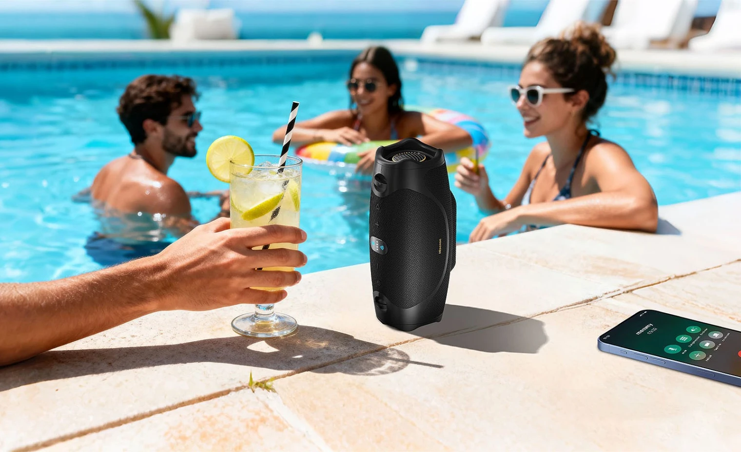 IFA 26 > Hisense FlexBoom : enceinte Bluetooth nomade, Auracast, 80 W et 20 h d'autonomie