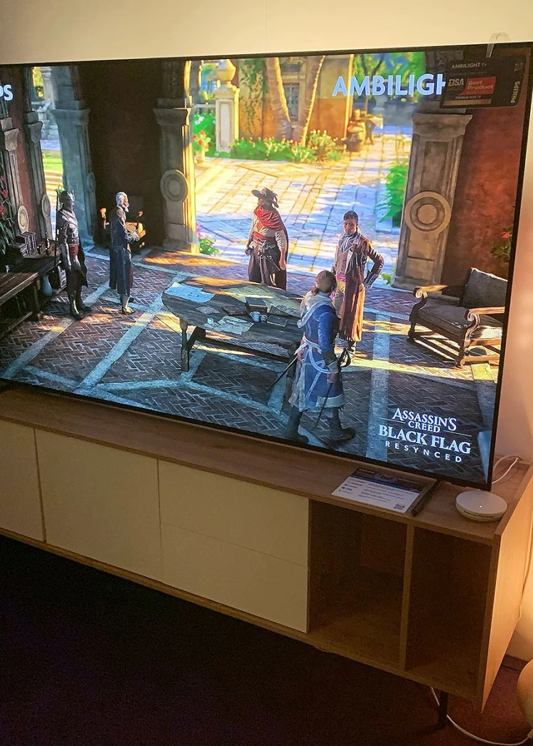 IFA 26 > Comment Philips Ambilight&nbsp;TV offre une immersion totale dans Assassin’s&nbsp;Creed&nbsp;?