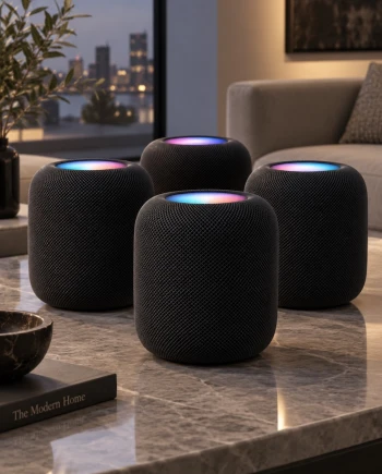 Apple HomePod&nbsp;: un système Home Cinéma sans‑fil avec quatre enceintes en&nbsp;préparation&nbsp;?