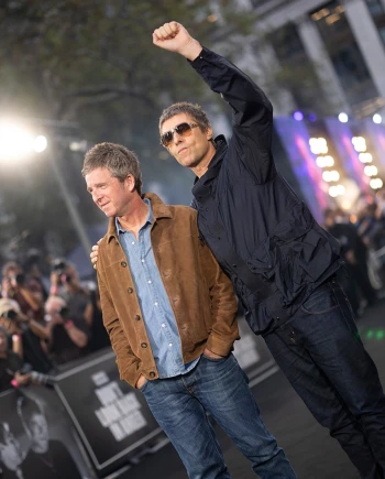 Oasis, les photos des frères Gallagher à l'avant-première de&nbsp;Londres