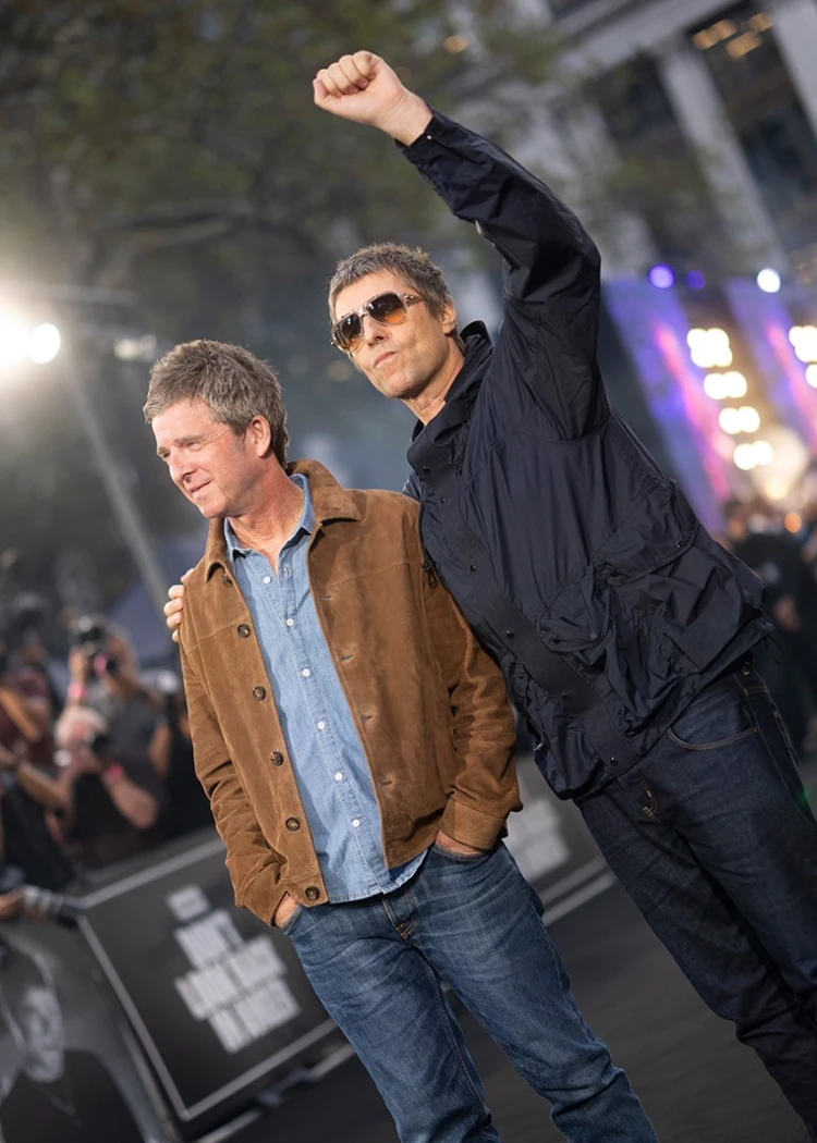Oasis, les photos des frères Gallagher à l'avant-première de&nbsp;Londres