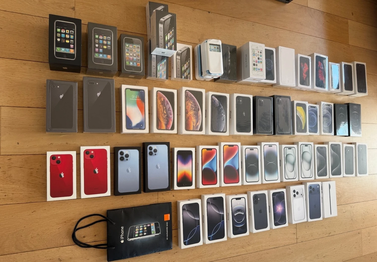 L’Histoire de l’iPhone pour 65 000 €, ça vous dit ?