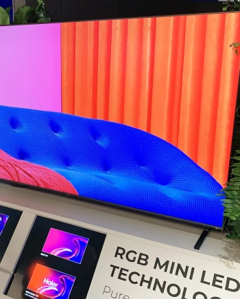 IFA 26 > TV Haier MS96, MR92 et Micro LED 163''&nbsp;: Mini LED, IA, jusqu'à 115'' et partenariat&nbsp;Nintendo
