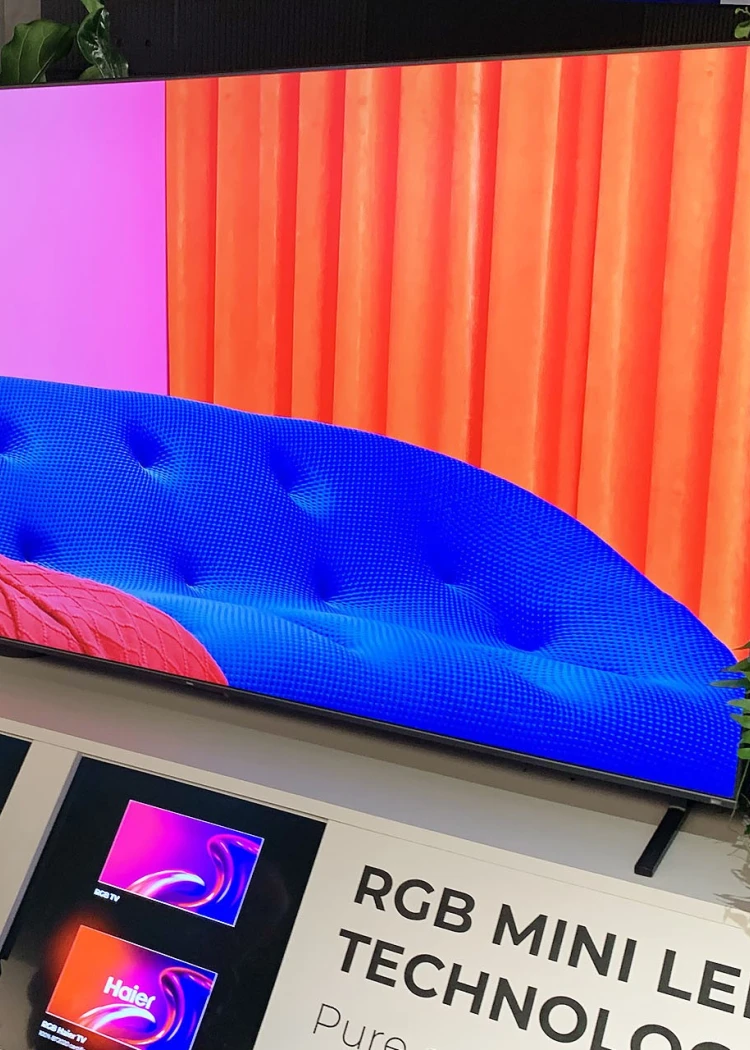 IFA 26 > TV Haier MS96, MR92 et Micro LED 163''&nbsp;: Mini LED, IA, jusqu'à 115'' et partenariat&nbsp;Nintendo