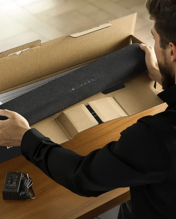 Yamaha B200A&nbsp;: barre de son compacte Dolby Atmos pour&nbsp;TV&nbsp;et&nbsp;gaming