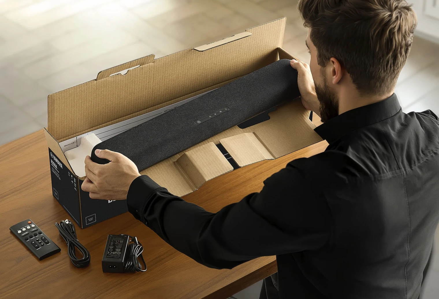 Yamaha B200A : barre de son compacte Dolby Atmos pour TV et gaming