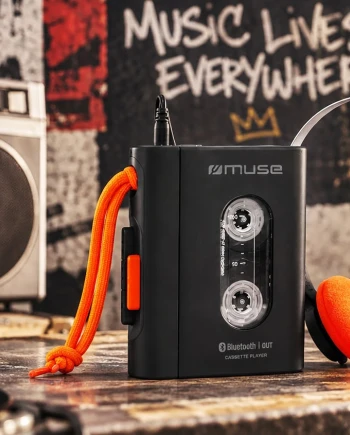 Muse M-136 WM&nbsp;: le baladeur K7 rétro fait son grand retour, avec&nbsp;Bluetooth
